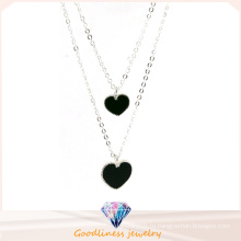 Хорошее качество &amp; Heart-Shaped привесное ожерелье ювелирных изделий 925 серебряное (N6766)